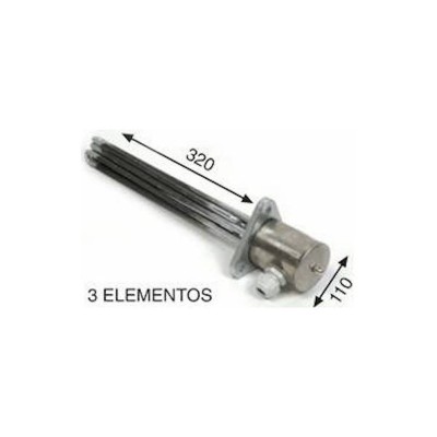MC Resistencia Giconmes 3 Elementos 6000w 380v
