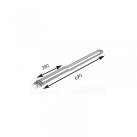 MC Resistencia Girbau 321018 L-690 mm + Termofusible 7200w 230v