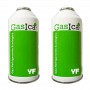 MC 2 Botellas Gas Ecologico Gasica YF 171gr Sustituto R1234YF Freeze Organico