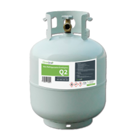 MC 1 Botella Gas Ecologico Gasica Q2 5,5Kg R404A y R502 Equivalencia 13,5Kg Freeze Organico
