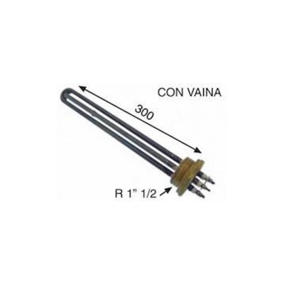 MC Resistencia Lavaplatos Standard Con Vaina 6000w 230v