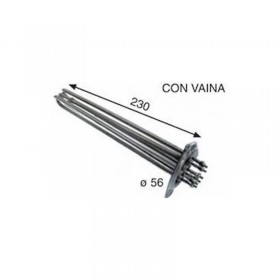 MC Resistencia Lavaplatos Comenda Con Vaina 6000w 230v