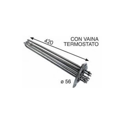 MC Resistencia Lavaplatos Comenda L-420 9000w 230v