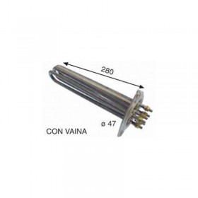MC Resistencia Lavaplatos Comenda Con Vaina 6000w 220v