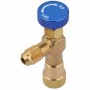 MC Valvula Carga Botella Gas Refrigerante 1/4 H 5/16 M Aire Acondicionado
