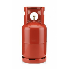 MC 1 Botella Gas Refrigerante R290 5Kg Propano 1/2 rosca izquierda