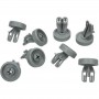 MC Kit Ruedas Lavavajillas Whrilpool 481252888112, C00311316