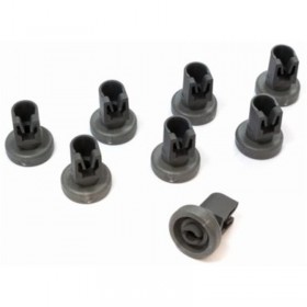 MC Kit Rueda Cesto Lavavajillas Zanussi Electrolux 8 Unidades Superior 50286967000