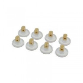 MC Kit Rueda Lavavajillas Zanussi Inferior Blanca 8Pcs