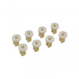 MC Kit Rueda Lavavajillas Zanussi Blanca Superior 8Pcs