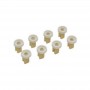 MC Kit Rueda Lavavajillas Zanussi Blanca Superior 8Pcs