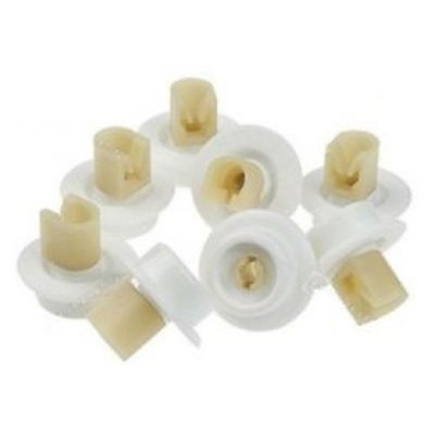 MC Kit Rueda Lavavajillas Zanussi   50279059005 8 Pcs Blanco