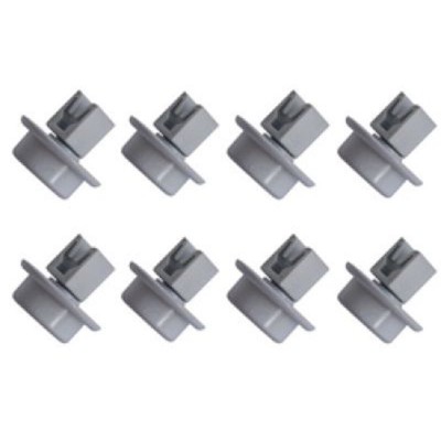 MC Kit Rueda Lavavajillas Zanussi  50279059005 8Pcs Gris