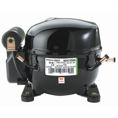 MC Compresor Embraco Emt2125U 1/3 R290 220v Baja Temperatura 5,96cm3