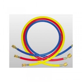 MC Juego 3 Mangueras Carga Gas Refrigerante 5/16 Sae  90Cm R410 R32