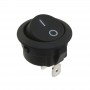 MC Interruptor Unipolar Negro 20mm 6A 250v Standard