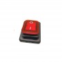 MC Interruptor Bipolar Luminoso Rojo Lavaplatos Industrial Standard