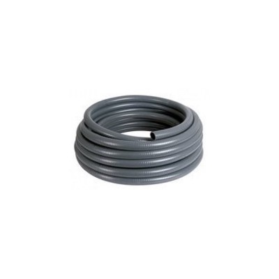 MC Tubo Drenaje Pvc A/A 20x16 Gris 25 Metros