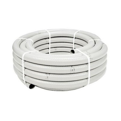 MC Tubo Drenaje Pvc A/A 20x16 Blanco 25 Metros