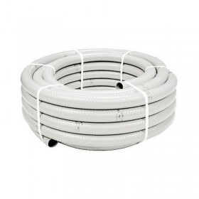 MC Tubo Drenaje Pvc A/A 25X20 Blanco 25 Metros