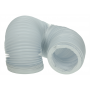MC Tubo Evacuacion vapor Secadora 6000x150mm Blanco Flexible