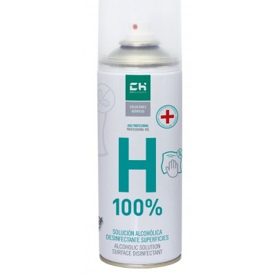 MC H-100% Desinfectante base alcohólica 100% en aerosol
