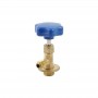 MC Valvula Llave Freeze 12A, +22 y +32 Hembra 12x1,25mm Roscar Derecha x 1/4 Sae Macho