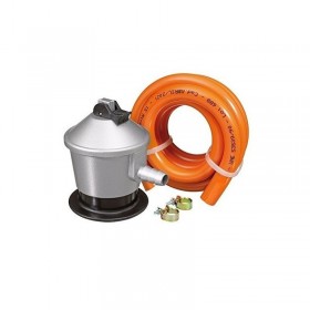 MC Kit Homologado Regulador Butano + 1,5 mts Goma + Abrazaderas