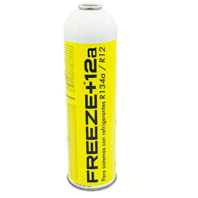 MC 1 Botella Gas Ecologico Refrigerante Freeze +12a 420Gr Organico Sustituto R12, R134A